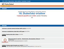 Tablet Screenshot of praha-dubec.cz